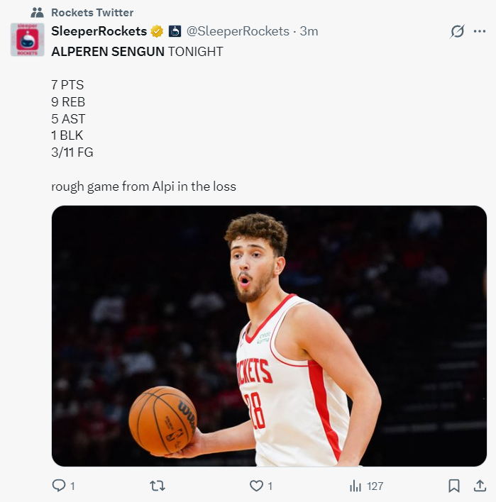 足球比分-休媒炮轰火箭比赛令人作呕：毫无战意该感到羞愧！KD吐槽申京防守